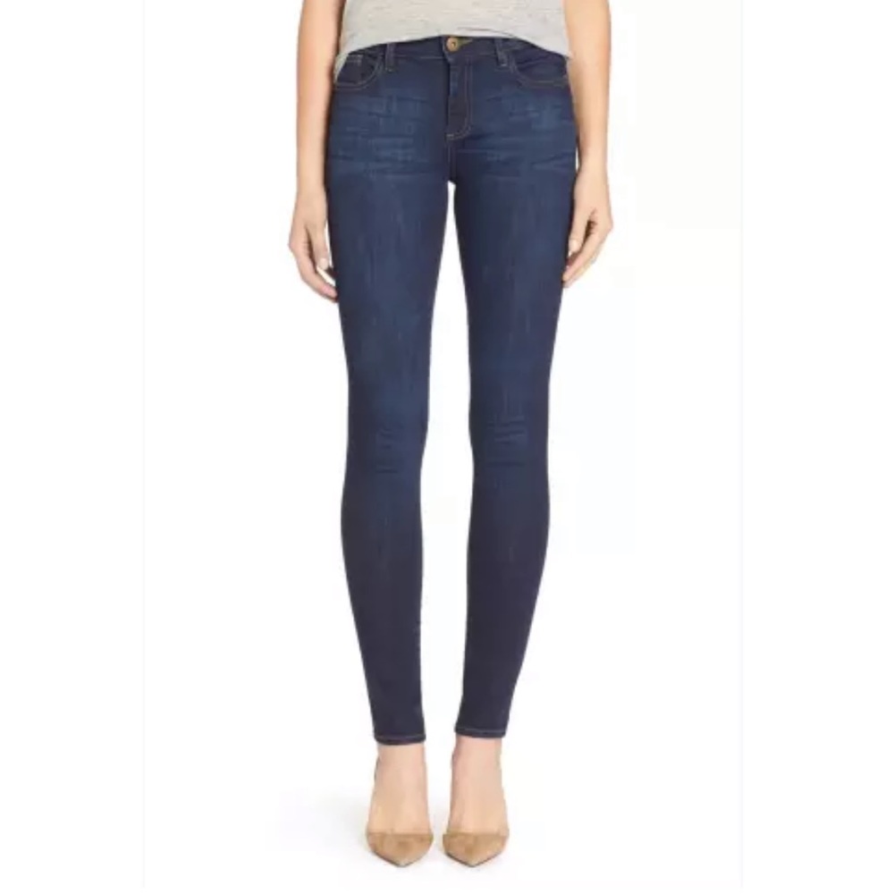 DL1961 Florence instasculpt Dark wash skinny jeans